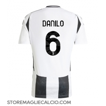 Juventus Danilo Luiz #6 Maglia Gara Casa Repliche 2024-25